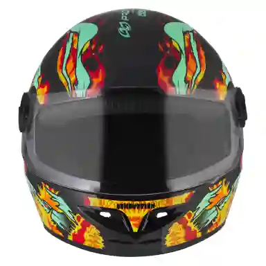 Capacete Infantil Liberty Four Combustion Pro Tork COR/VERDE TAMANHO/54