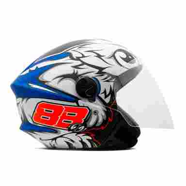 Capacete Aberto Pro Tork New Liberty 3 Gp 88 COR/AZUL TAMANHO/58