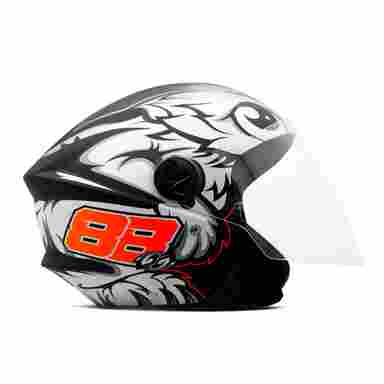 Capacete Aberto Pro Tork New Liberty 3 Gp 88 COR/PRETO TAMANHO/58
