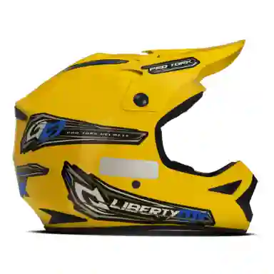 Capacete Off Road Pro Tork Liberty Mx Pro COR/AMARELO TAMANHO/58