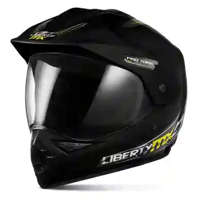 Capacete Off Road Pro Tork Liberty Mx Vision Pro COR/PRETO TAMANHO/60
