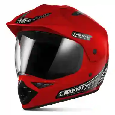 Capacete Off Road Pro Tork Liberty Mx Vision Pro COR/VERMELHO TAMANHO/58