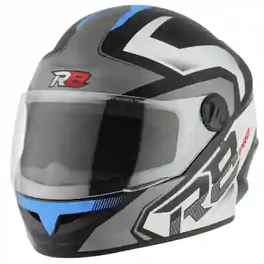 Capacete Fechado Pro Tork R8 Pro COR/PRETO - AZUL TAMANHO/60