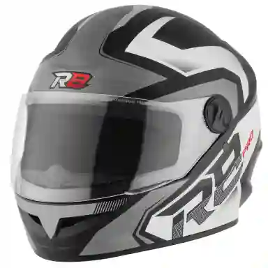 Capacete Fechado Pro Tork R8 Pro COR/PRETO - PRATA TAMANHO/58
