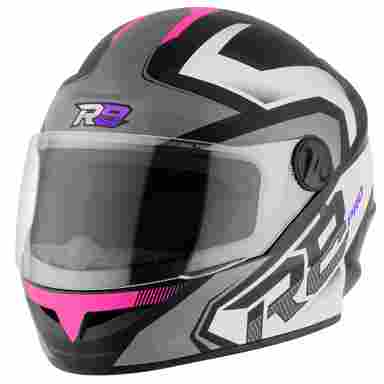Capacete Fechado Pro Tork R8 Pro Brilhante TAMANHO/58 COR/PRETO - ROSA