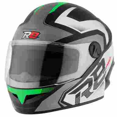 Capacete Fechado Pro Tork R8 Pro Brilhante TAMANHO/56 COR/PRETO - VERDE
