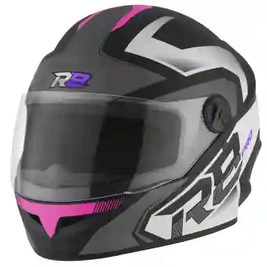 Capacete Fechado Pro Tork R8 Pro COR/PRETO - ROSA TAMANHO/56
