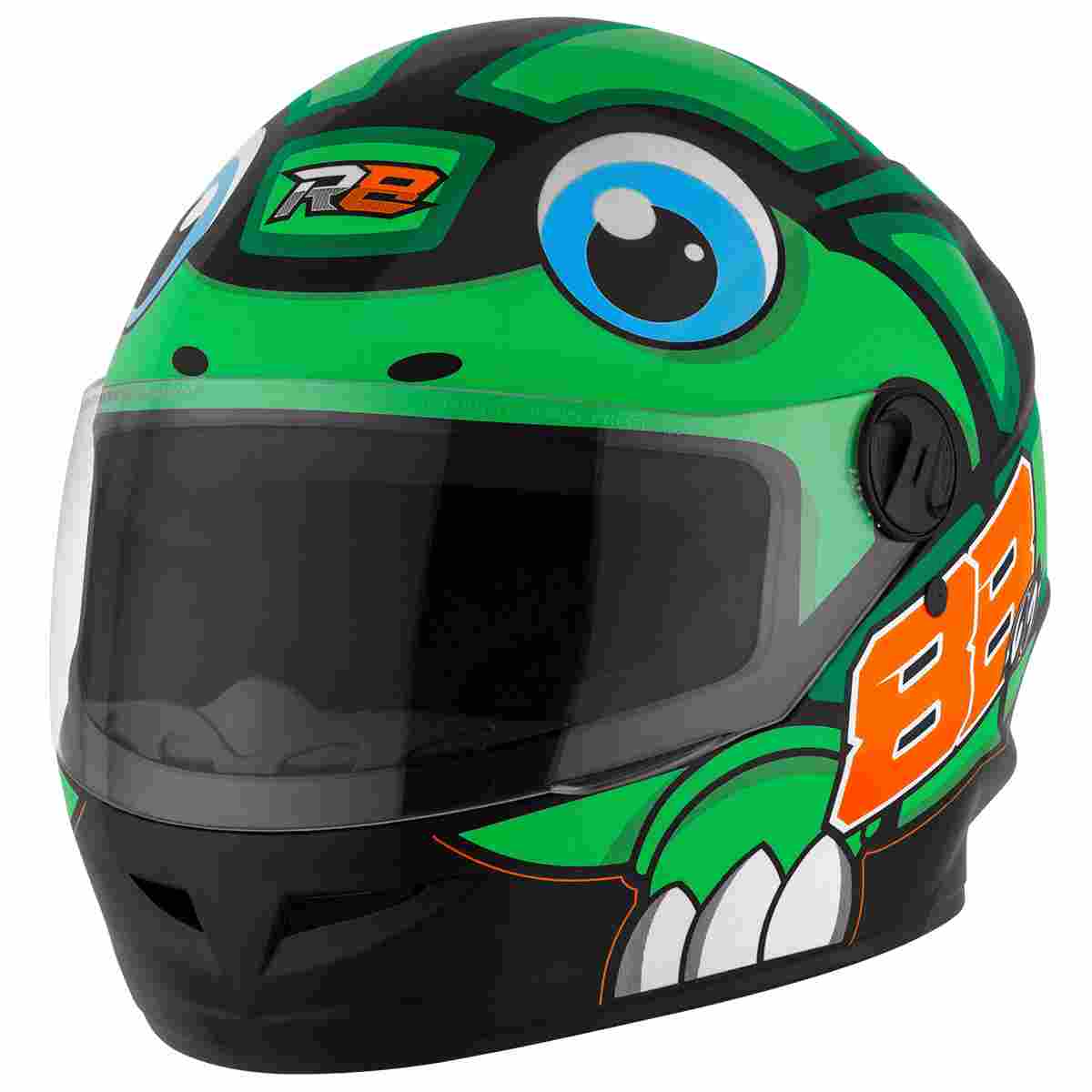 Capacete Fechado Pro Tork R8 Turtle COR/VERDE TAMANHO/58