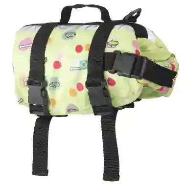 Colete Salva-vidas para Pet Tamanho P Pro Tork COR/AMARELO