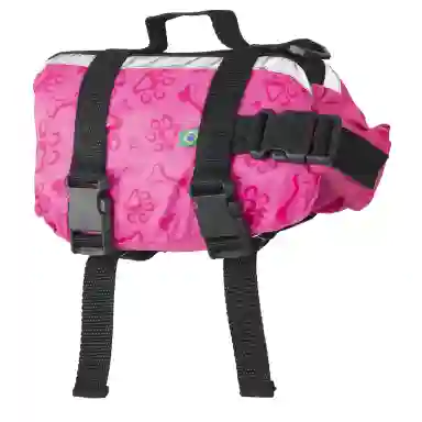 Colete Salva-vidas para Pet Tamanho M Pro Tork COR/ROSA