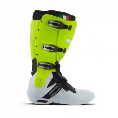 Bota Motocross Adulto Jett Hi-vis COR/BRANCO - VERDE TAMANHO/44