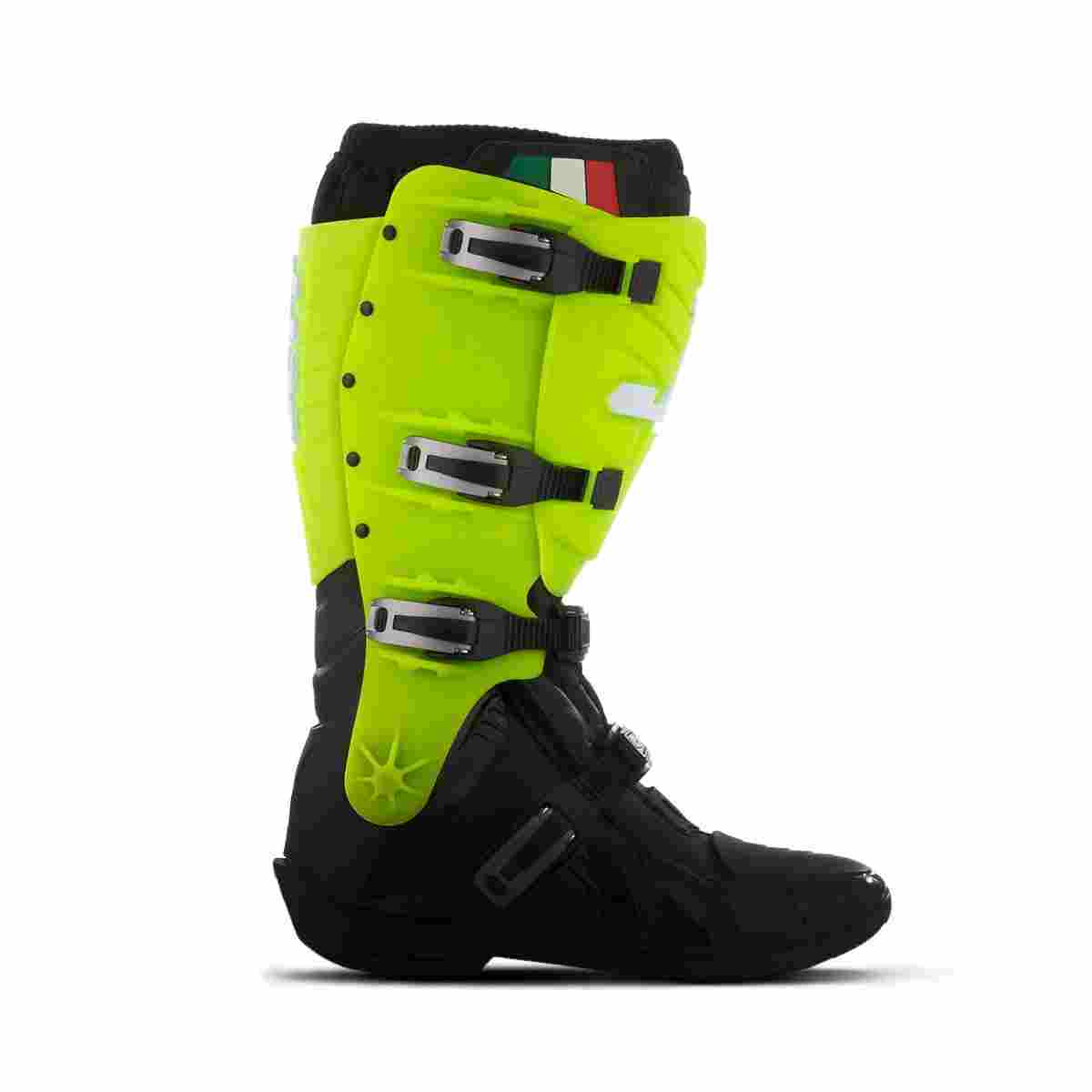 Bota Motocross Adulto Jett Hi-vis COR/PRETO - VERDE TAMANHO/39