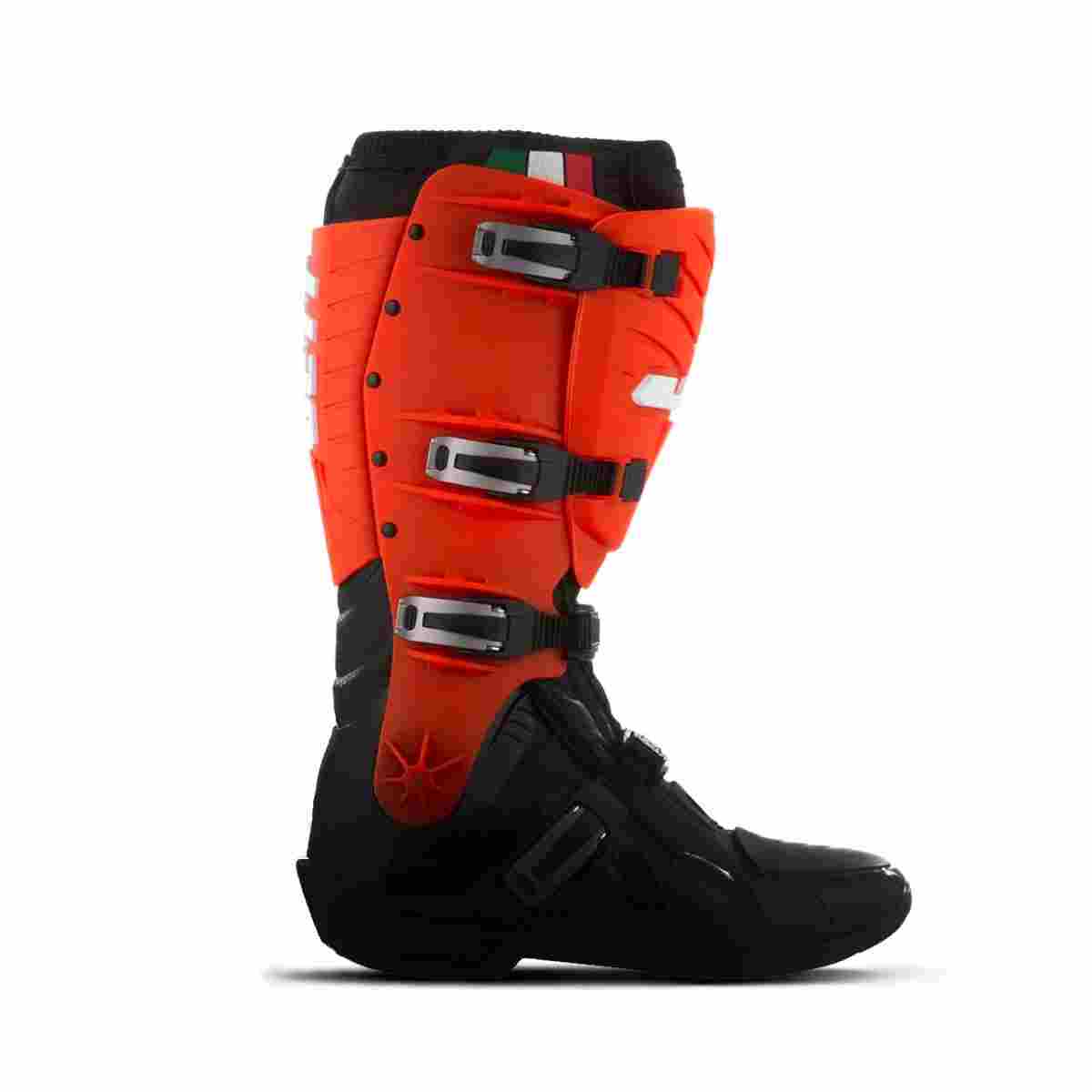 Bota Motocross Adulto Jett Hi-vis COR/PRETO - VERMELHO TAMANHO/42