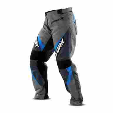 Calça Para Motocross Adulto Pro Tork Insane X com Regulagem Feminina Masculina TAMANHO/56 COR/CINZA - AZUL