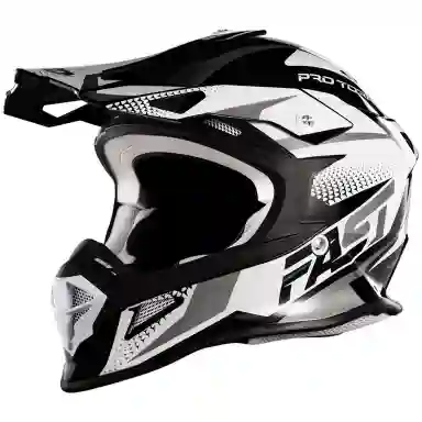 Capacete Off Road Pro Tork Fast Tech Fantasy Limited Edition COR/BRANCO - CINZA TAMANHO/62