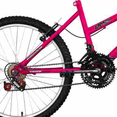 Bicicleta Aro 24 Ultra Bikes Feminina Chrome Line 18 Marchas COR/ROSA TAMANHO/Aro 24