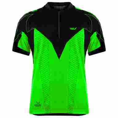 Camisa Ultra Bikes Max Dry Manga Curta COR/PRETO - VERDE TAMANHO/G