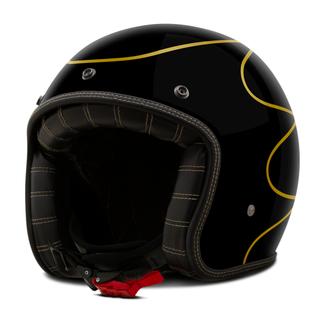Capacete Custom Faster Etceter COR/PRETO TAMANHO/56
