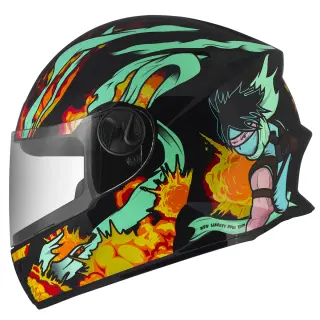 Capacete Infantil Liberty Four Combustion Pro Tork COR/VERDE TAMANHO/54