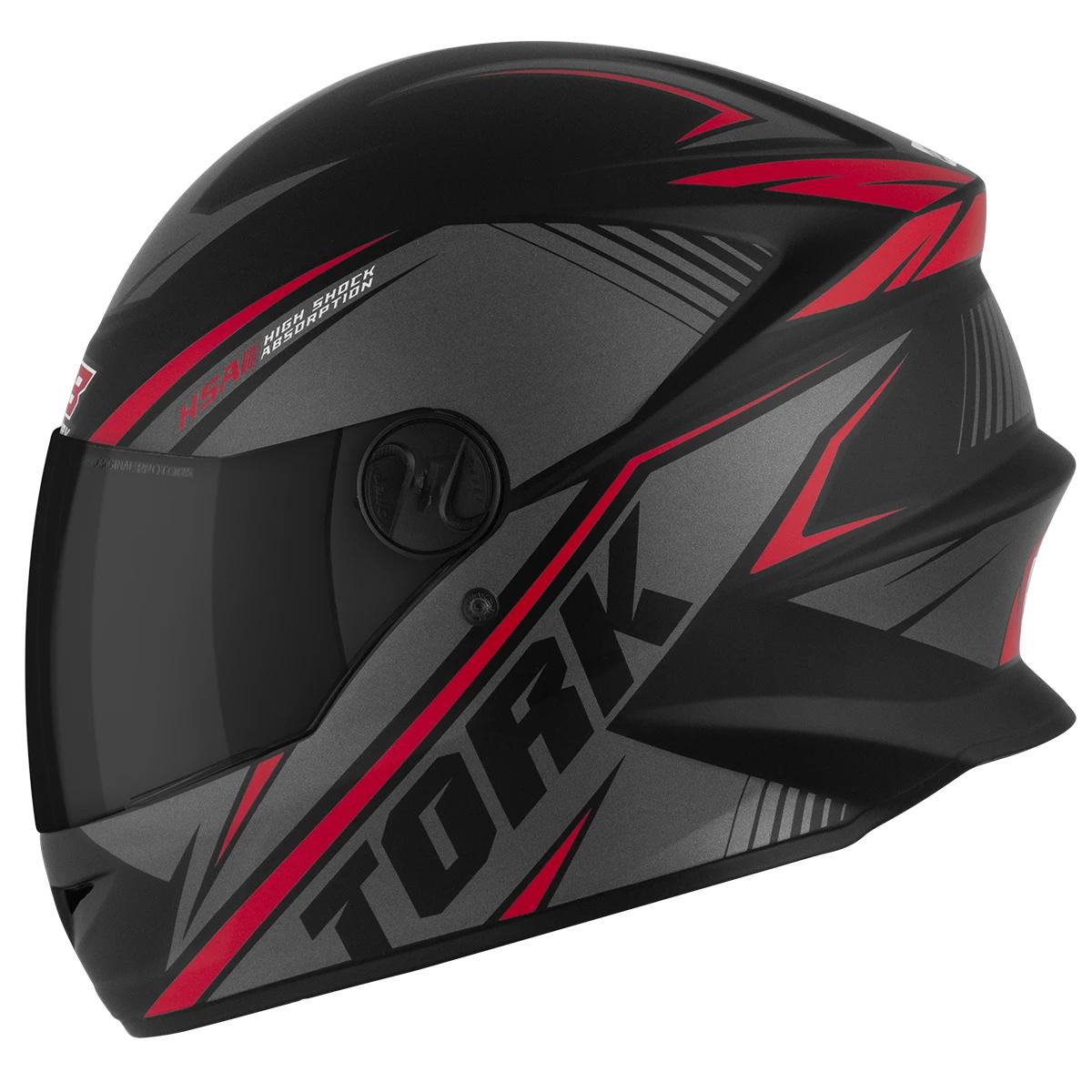 Capacete Fechado Pro Tork R8 COR/VERMELHO TAMANHO/60