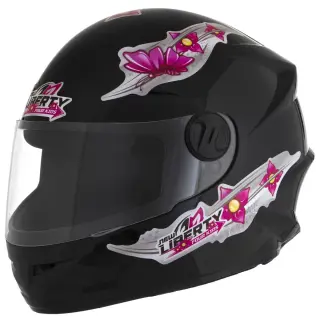 Capacete Fechado Pro Tork Liberty For Kids Girls COR/PRETO TAMANHO/54