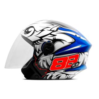 Capacete Aberto Pro Tork New Liberty 3 Gp 88 COR/AZUL TAMANHO/60