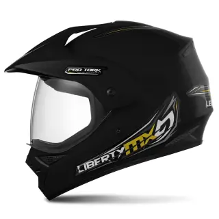 Capacete Off Road Pro Tork Liberty Mx Vision Pro COR/PRETO TAMANHO/60
