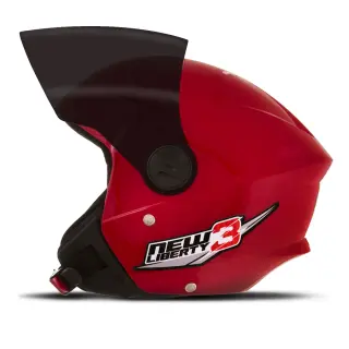 Capacete Aberto Pro Tork New Liberty 3 Solid COR/VERMELHO TAMANHO/58