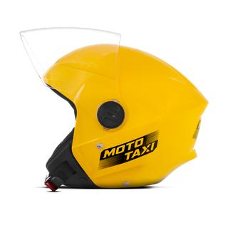 Capacete New Liberty Three Moto Taxi COR/AMARELO TAMANHO/56