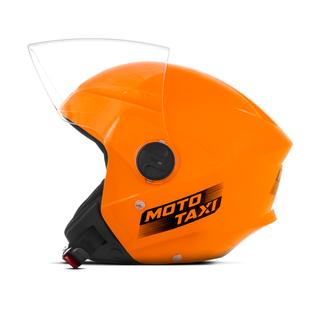 Capacete New Liberty Three Moto Taxi COR/LARANJA TAMANHO/56