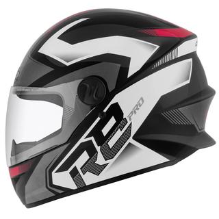 Capacete Fechado Pro Tork R8 Pro Brilhante TAMANHO/58 COR/PRETO - VERMELHO
