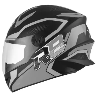 Capacete R8 Air Fosco Pro Tork COR/GRAFITE - PRETO TAMANHO/58