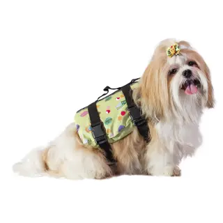 Colete Salva-vidas para Pet Tamanho P Pro Tork COR/AMARELO