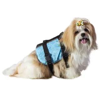 Colete Salva-vidas para Pet Tamanho P Pro Tork COR/AZUL
