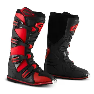 Bota Motocross Adulto Pro Tork Combat 4 COR/PRETO - VERMELHO TAMANHO/45