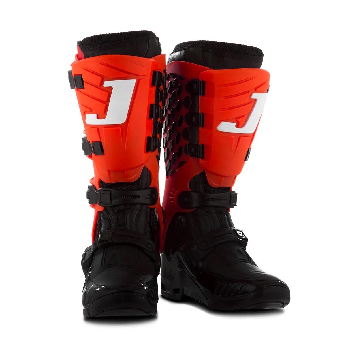 Bota Motocross Adulto Jett Hi-vis COR/PRETO - VERMELHO TAMANHO/42