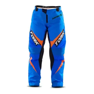 Calça Motocross Adulto Pro Tork Insane X COR/AZUL - LARANJA TAMANHO/56