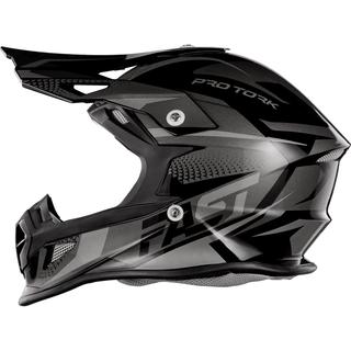 Capacete Off Road Pro Tork Fast Tech Fantasy Limited Edition COR/PRETO - CINZA TAMANHO/62