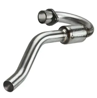 Curva Saida de Motor Ponteira Pro Tork Modelo Esportivo Powercore TTR 230 COR/CROMADO