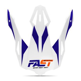 Pala Capacete Pro Tork Fast 788 TAMANHO/Único COR/BRANCO - LARANJA