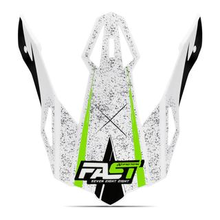Pala Capacete Pro Tork Fast 788 Skull TAMANHO/Único COR/BRANCO - VERDE