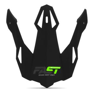Pala Capacete Pro Tork Fast 788 Skull Solid TAMANHO/Único COR/PRETO - VERDE