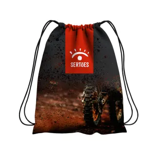 Sacochila Mochila Saco Sertões Extremos COR/CINZA