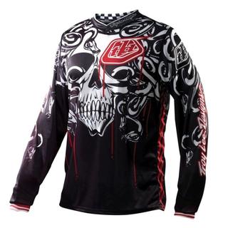 CAMISA MOTOCROSS GP MEDUSA TROY LEE COR/PRETO TAMANHO/XGG