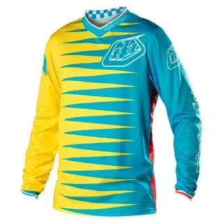 Camisa Motocross GP Joker Troy Lee COR/AMARELO - AZUL TAMANHO/XGG - BR / XXL - USA